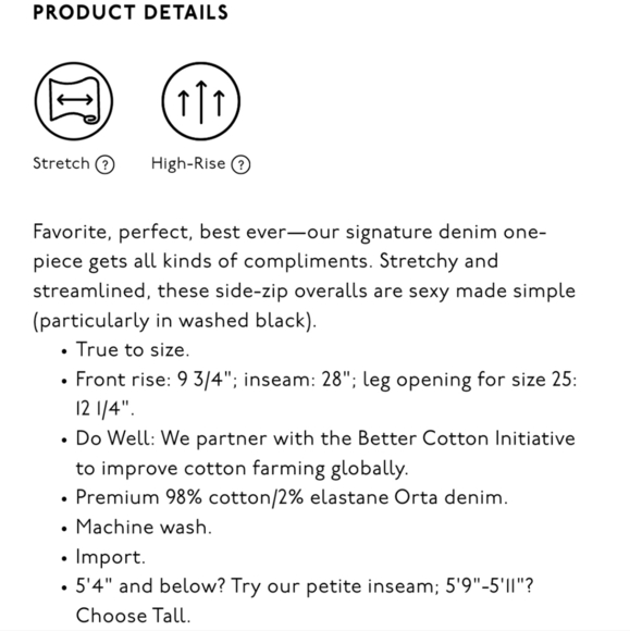 Madewell washed black overalls - Picture 14 of 14